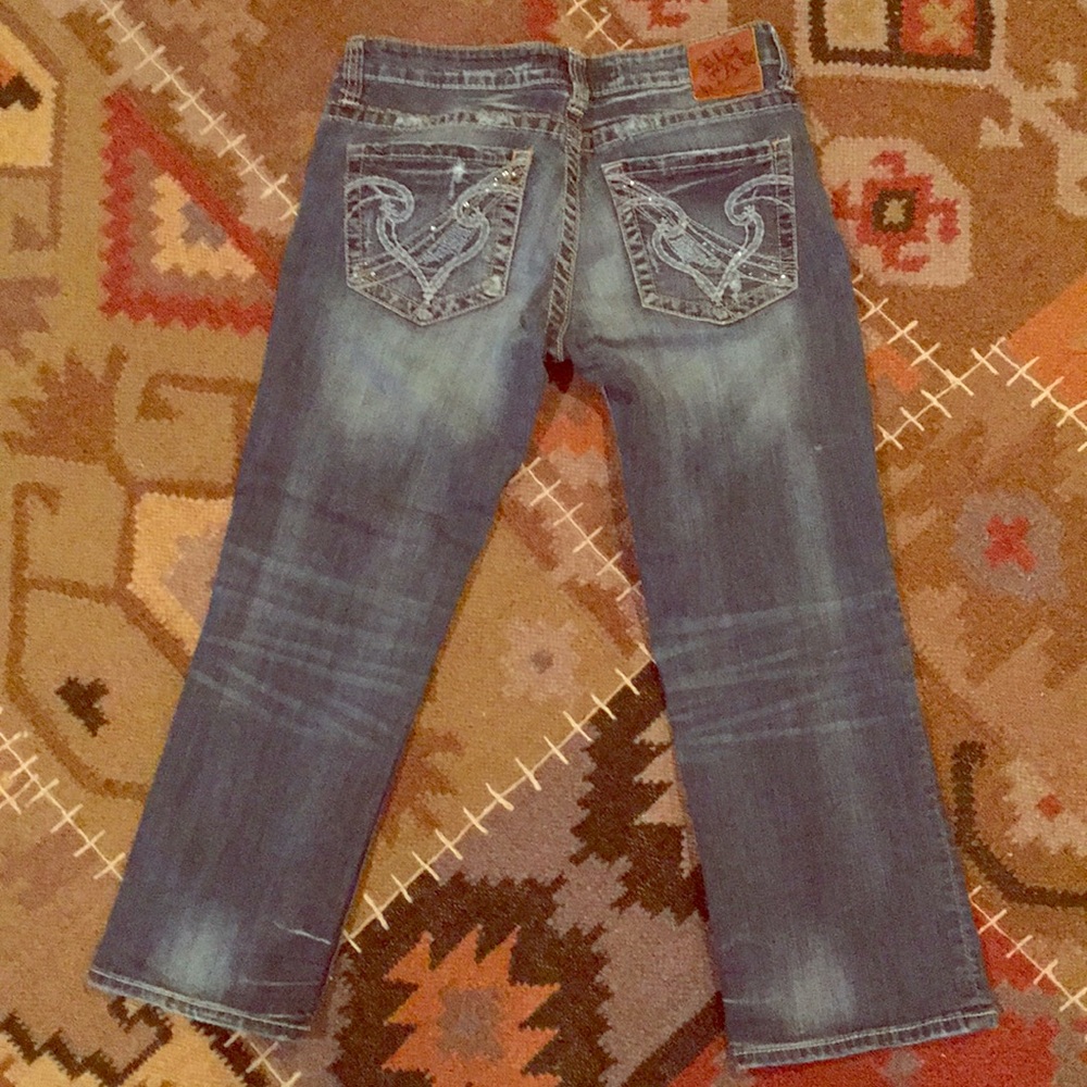 Big Star Sweet Capri (Sz 29) Ultra Low Rise